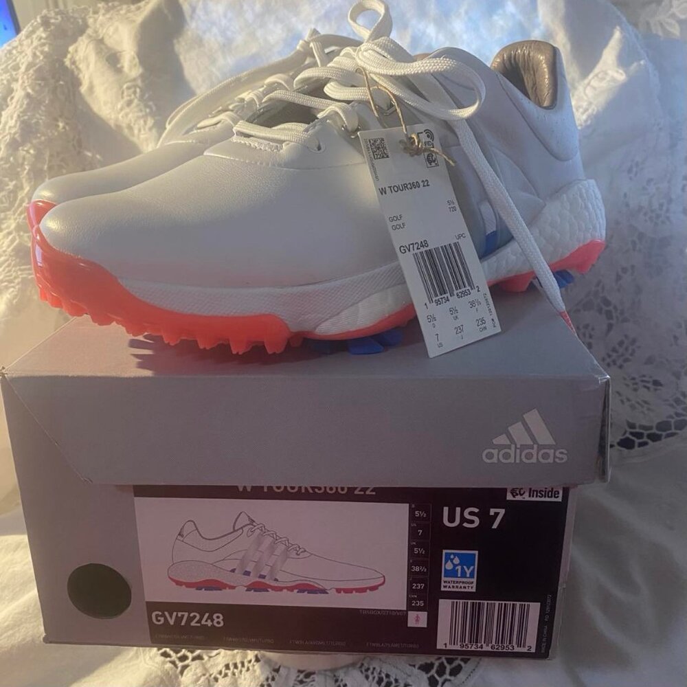 SOLD Adidas Women's Tour360 22 Golf Shoe - NWT - Size 7